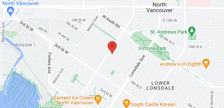 map of 106 177 W 5TH STREET